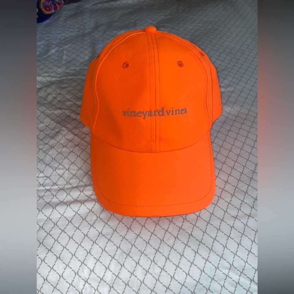 Vineyard Vines Bright Orange Cap
